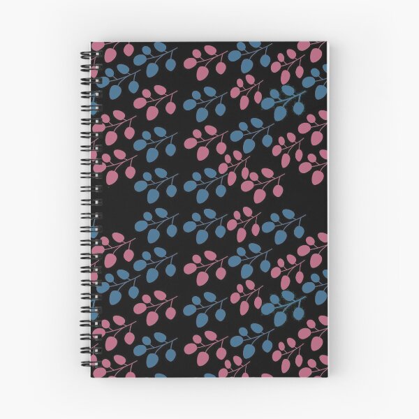 Artikelvorschau, Einfaches Blattmuster Pink Blue Leaves Design entworfen und verkauft von Geo  Artwork.