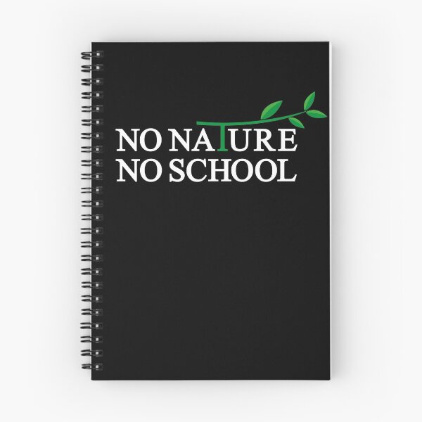 Item preview, No Nature No School, Fridays For Future, strike, protest designed and sold by Spoox.