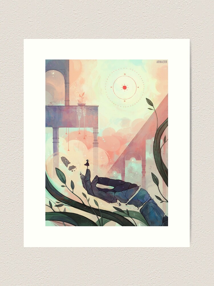 Alternate view of ascension Art Print