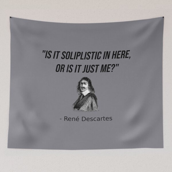 Item preview, Funny Philosophy Major Student Teacher Descartes Philosopher designed and sold by Creekman Designs.