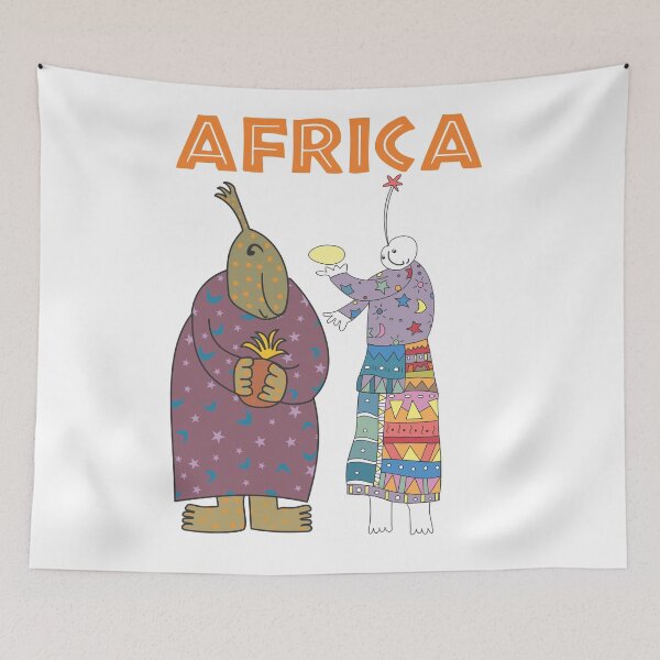 Item preview, Africa, black art designed and sold by BTS-Design.