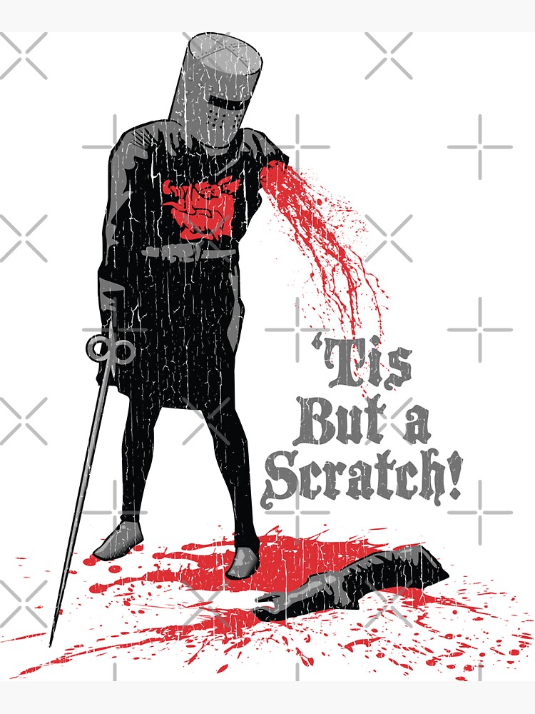 'Tis But a Scratch! by trev4000