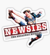 Newsies Tour Logo Sticker