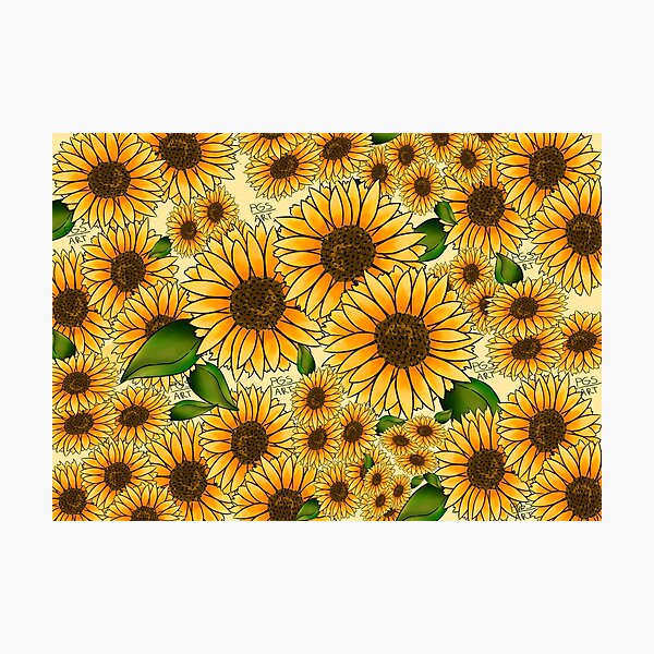 Item preview, Sunflowers updated !!! designed and sold by Pilu.