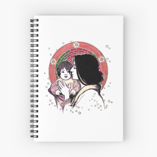 Item preview, Mother and Child framed by a circle of concentric tiles designed and sold by neonwulf.