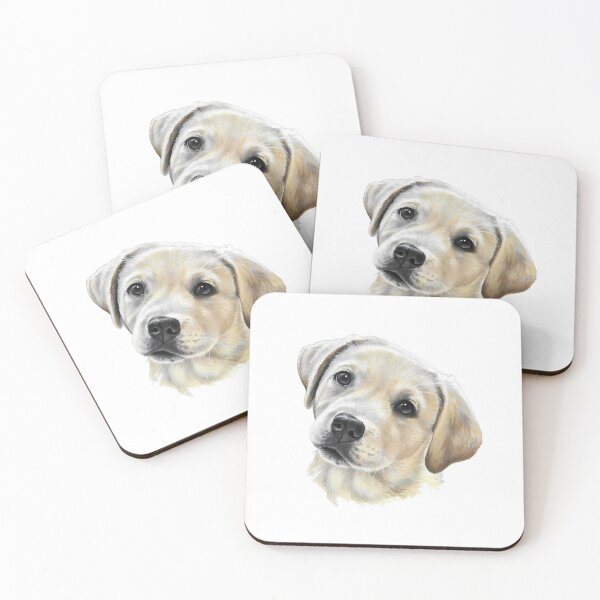 Item preview, Golden labrador puppy designed and sold by RozThompsonArt.