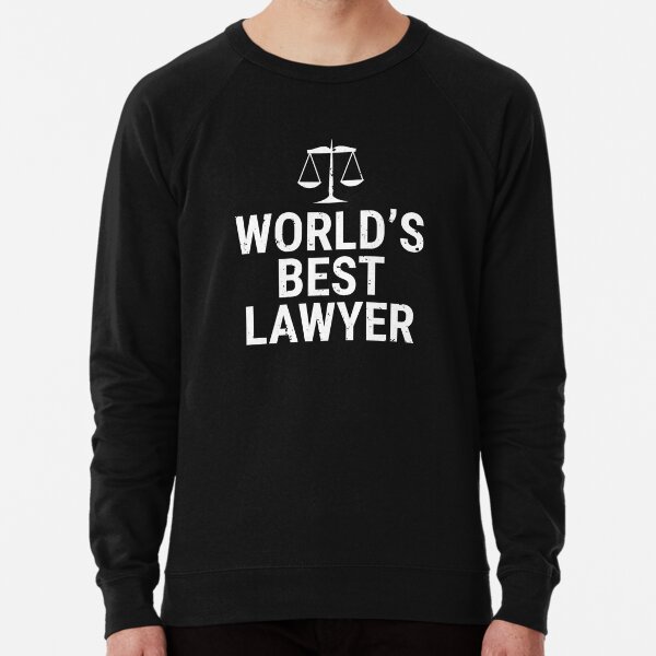 Worlds Best Solicitor Black Sweatshirt 