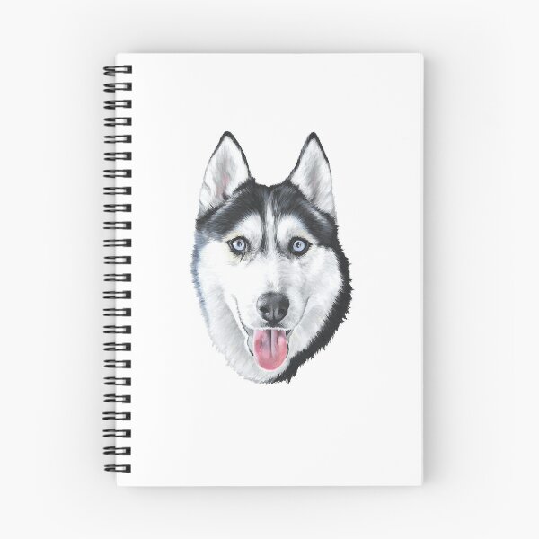 Item preview, Siberian husky designed and sold by RozThompsonArt.