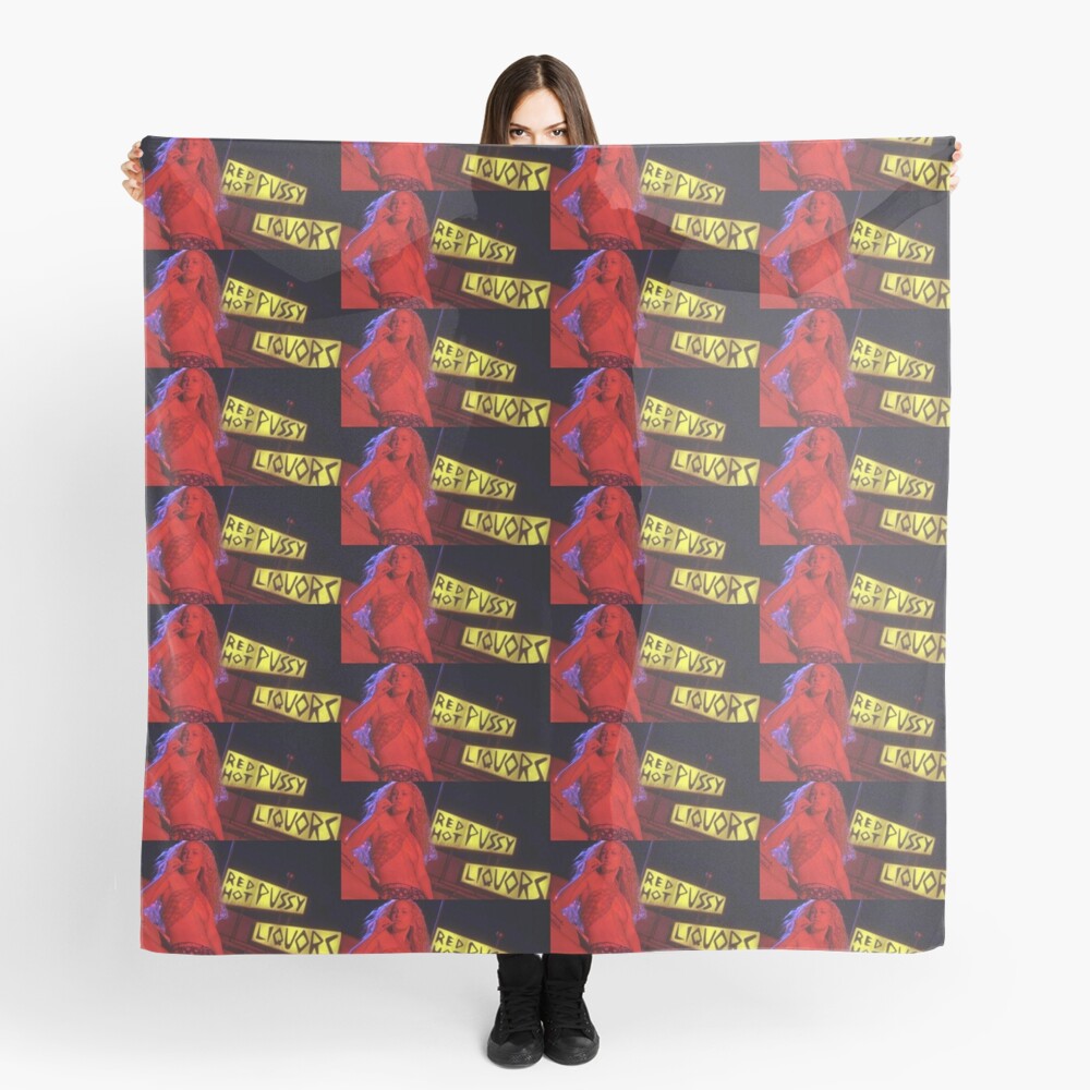 "Red Hot Pussy Liquors " Scarf by smartass | Redbubble