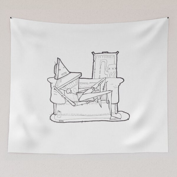 Item preview, "Tribot" Stickers, Apparel, & More~ designed and sold by Alice Anomaly.