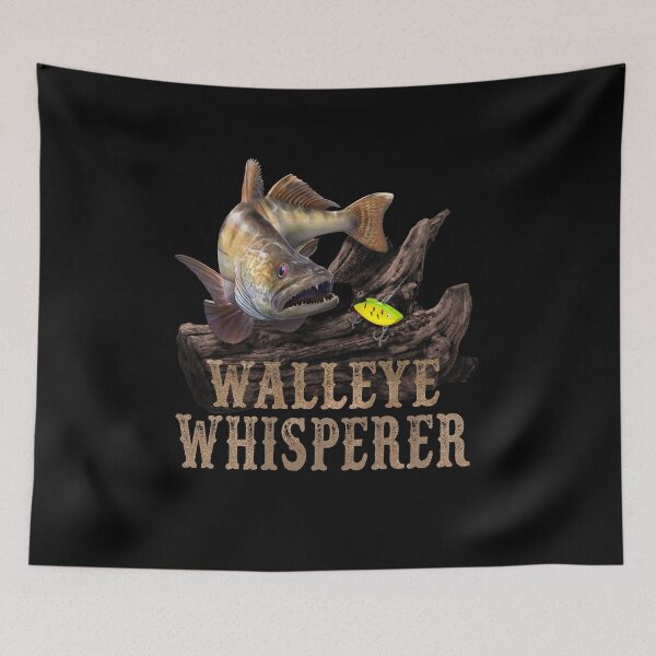 Item preview, Walleye Whisperer Fishing Gift designed and sold by MarkusShirts.