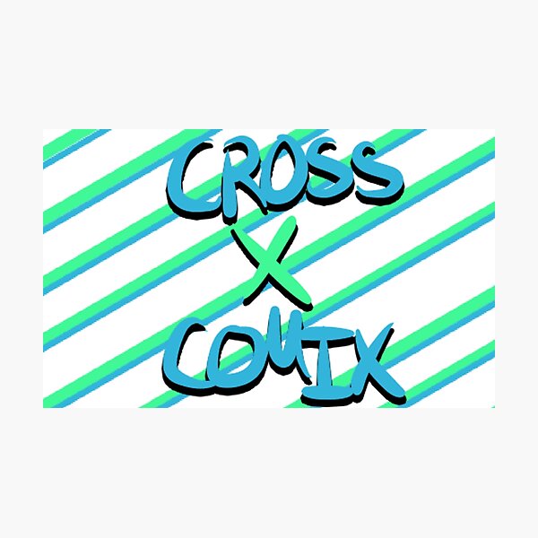 Cross X Logo (February, 2019) Photographic Print