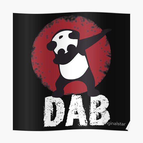 Fortnite Dab Posters Redbubble - roblox fortnite dab beat