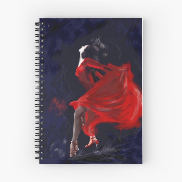Item preview, Red dress dancer designed and sold by Michele Winfield.