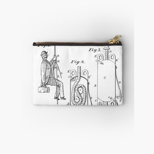 Item preview, Fire Escape 1882 Patent - Black designed and sold by InkedArtPrints.