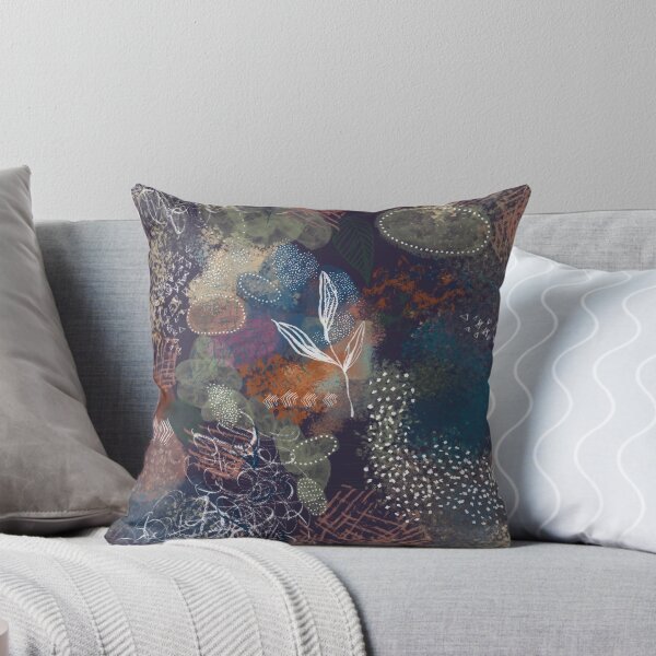 Item preview, Inky Abstract 19 designed and sold by Alaina Jensen Ltd.