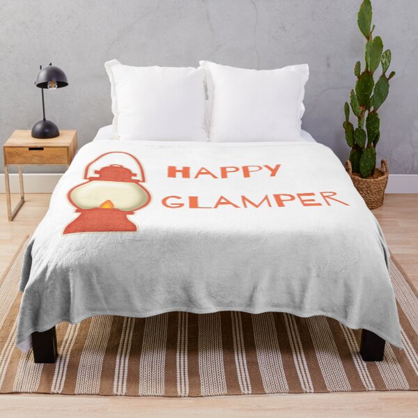 Item preview, happy glamper designed and sold by GrasslandDesign.