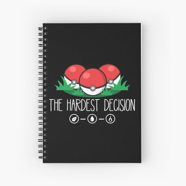 The Hardest Decision Spiral Notebook