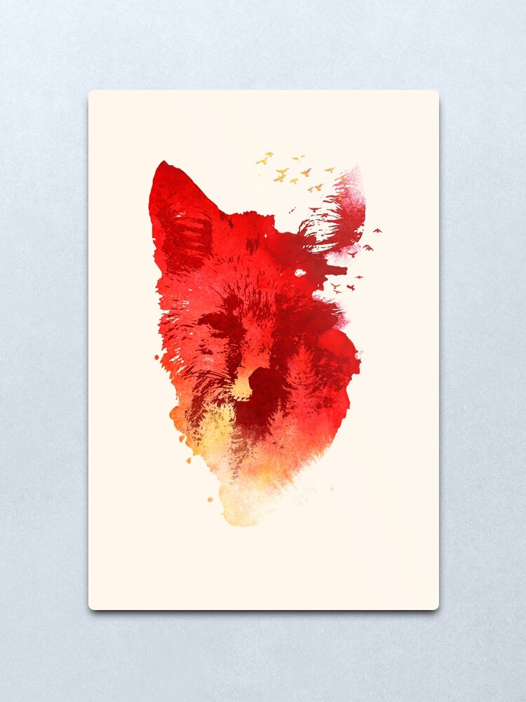Alternate view of Burning Freedom Metal Print