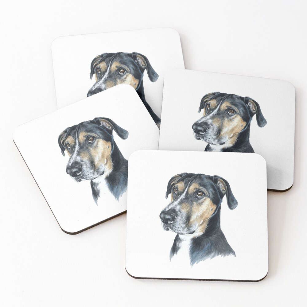 Item preview, Coasters (Set of 4) designed and sold by RozThompsonArt.