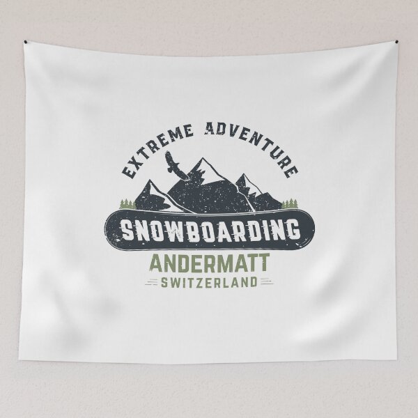 Item preview, Snowboarding Andermatt Switzerland designed and sold by dk80.