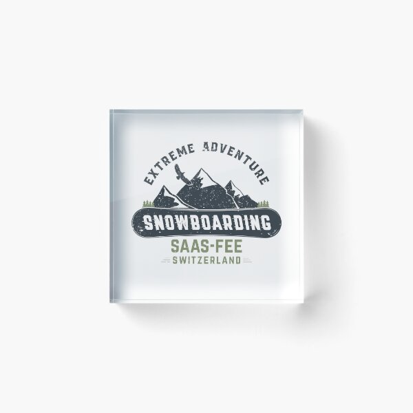 Item preview, Snowboarding Saas-Fee Switzerland designed and sold by dk80.