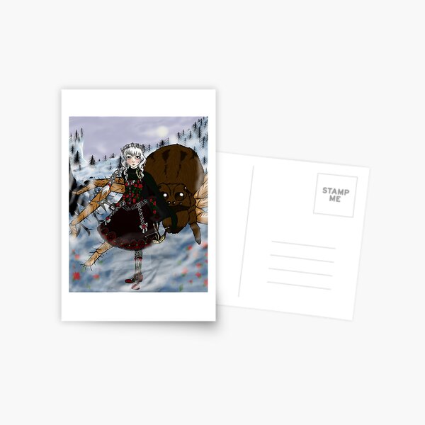 Arane and Anansi Postcard