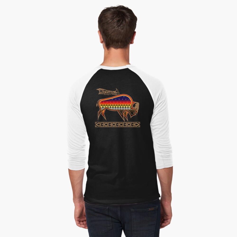 Item preview, Baseball ¾ Sleeve T-Shirt designed and sold by MelvinWarEagle.