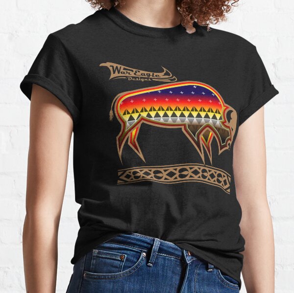 Protecting the People Brown Buffalo  Classic T-Shirt