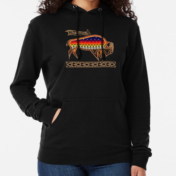 Protecting the People Brown Buffalo Lightweight Hoodie