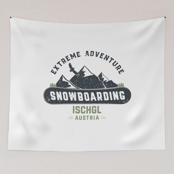 Item preview, Snowboarding Ischgl Austria designed and sold by dk80.