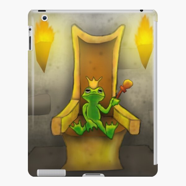 Frog King on Throne iPad Snap Case