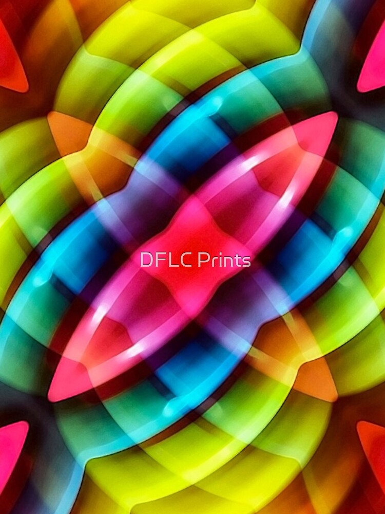 Thumbnail 4 of 4, iPhone Case, Multicolored Abstract Pattern Print designed and sold by DFLCreative.