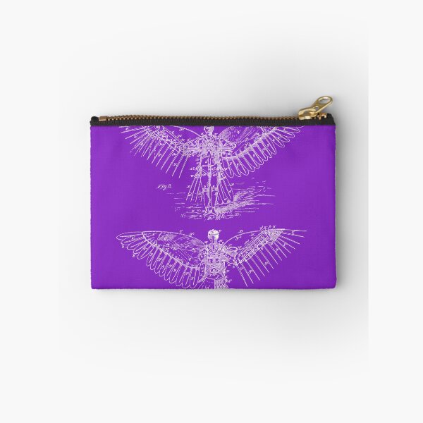 Item preview, Flying Machine 1889 Patent - White designed and sold by InkedArtPrints.