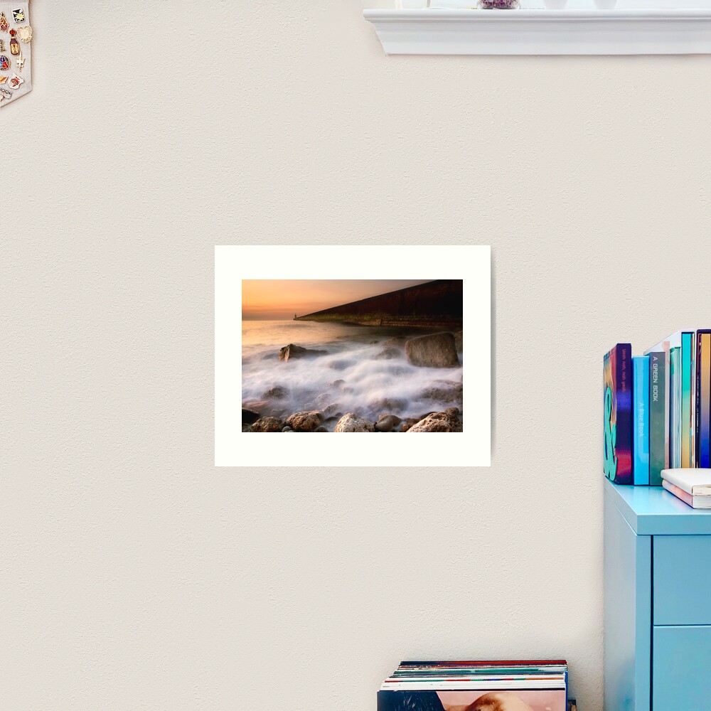 Tynemouth Pier Art Print