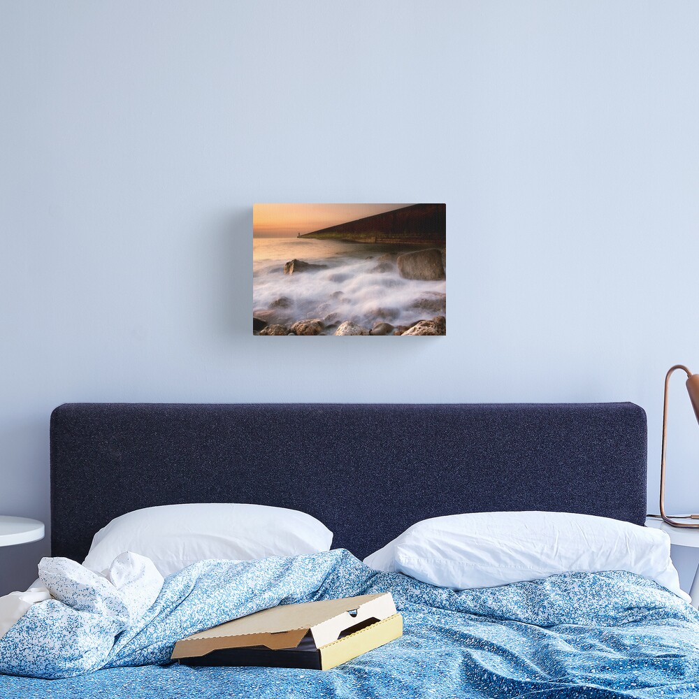 Tynemouth Pier Canvas Print