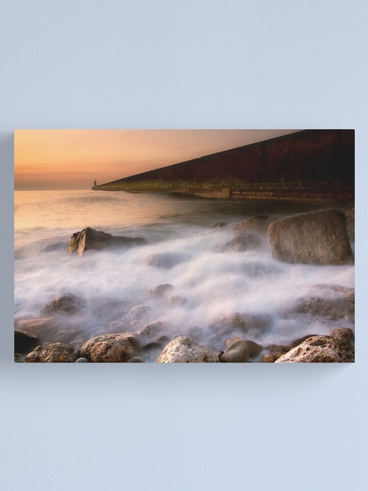 Alternate view of Tynemouth Pier Canvas Print