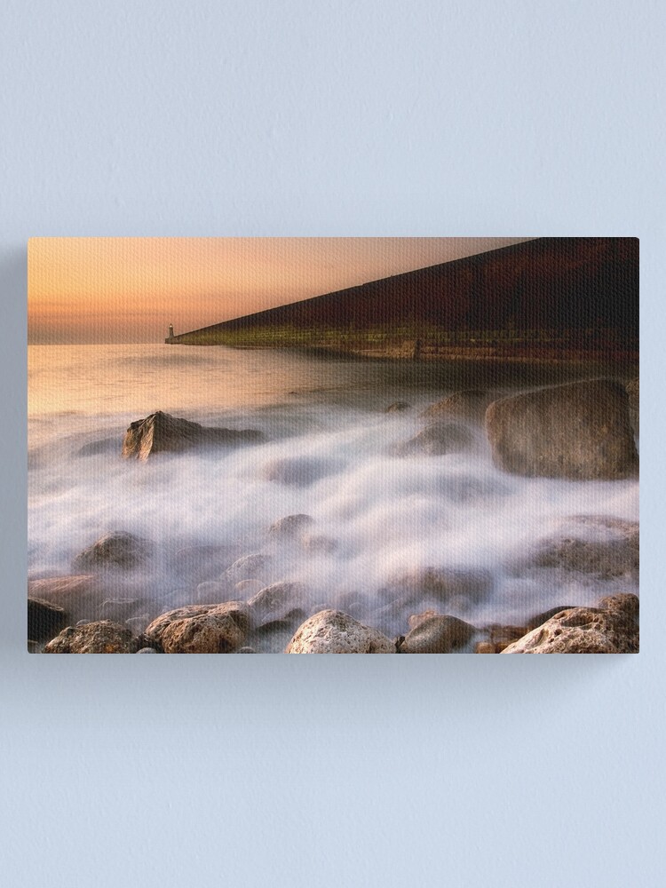 Alternate view of Tynemouth Pier Canvas Print