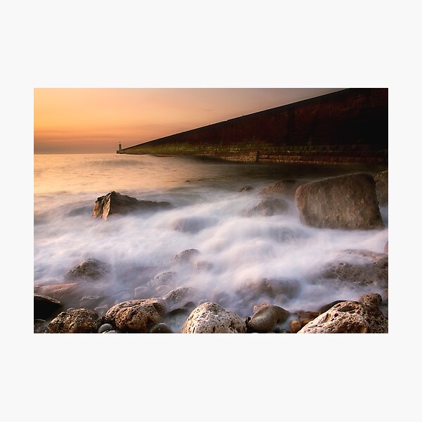 Tynemouth Pier Photographic Print