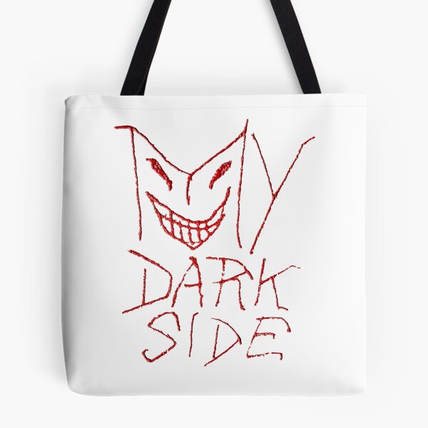 Item preview, My Dark Side Typographic Quote designed and sold by DFLC Prints.