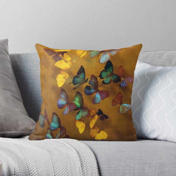 Butterflies Released Throw Pillow