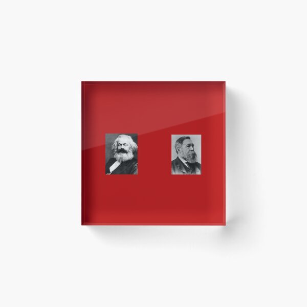 Item preview, Karl Marx and Friedrich Engels designed and sold by chries.