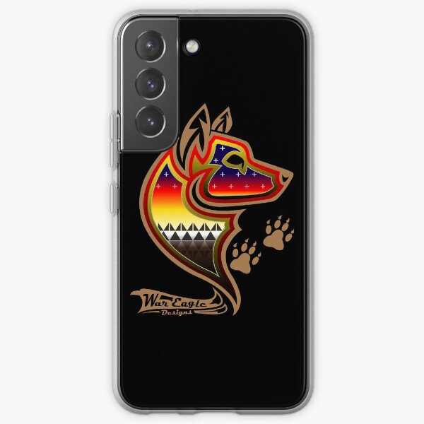 Protecting the people Brown Wolf Samsung Galaxy Soft Case
