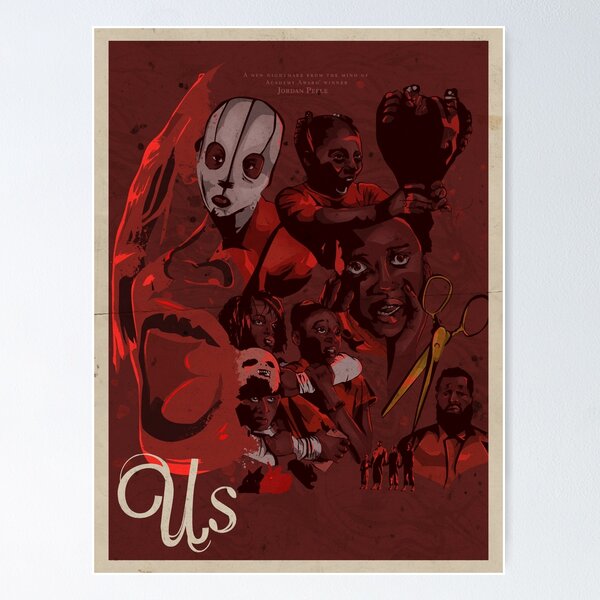 "Us" Poster for Sale by munchkinboutiq