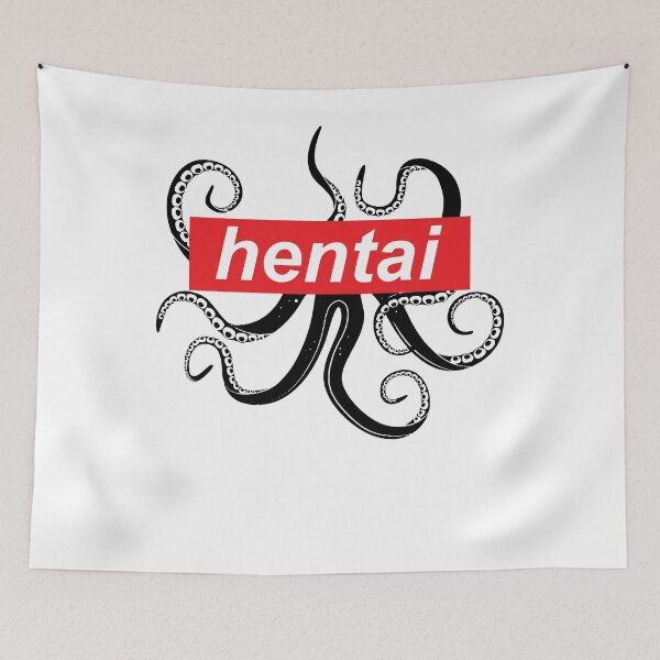 Item preview, Lewd Hentai Ecchi Tentacle Japanese Otaku T Shirt & Gift designed and sold by MerchForMagic.