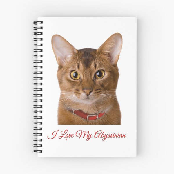 Item preview, I Love My Abyssinian designed and sold by Pam069.