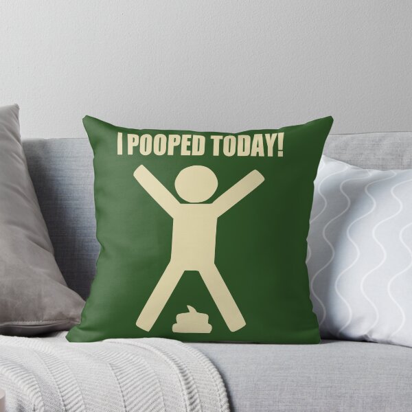 Item preview, I Pooped Today! soft yellow designed and sold by tommytidalwave.
