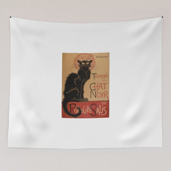Item preview, Vintage Art Nouveau Le Chat Noir Black Cat  designed and sold by RBEnt.