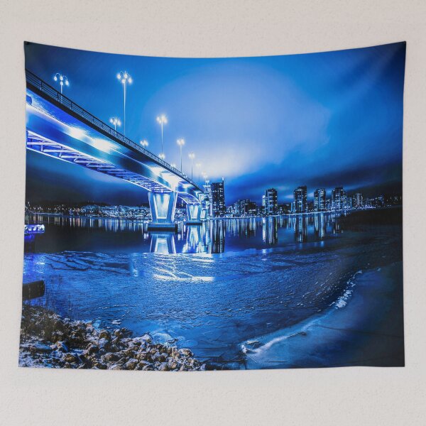 Item preview, fwc 1065 architecture blue blur designed and sold by fred chiea.