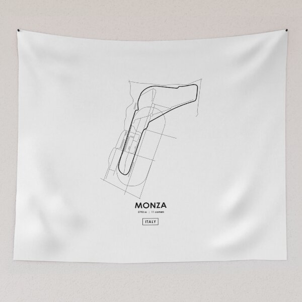 Item preview, Monza - Italy Track Map designed and sold by andreanastasio.